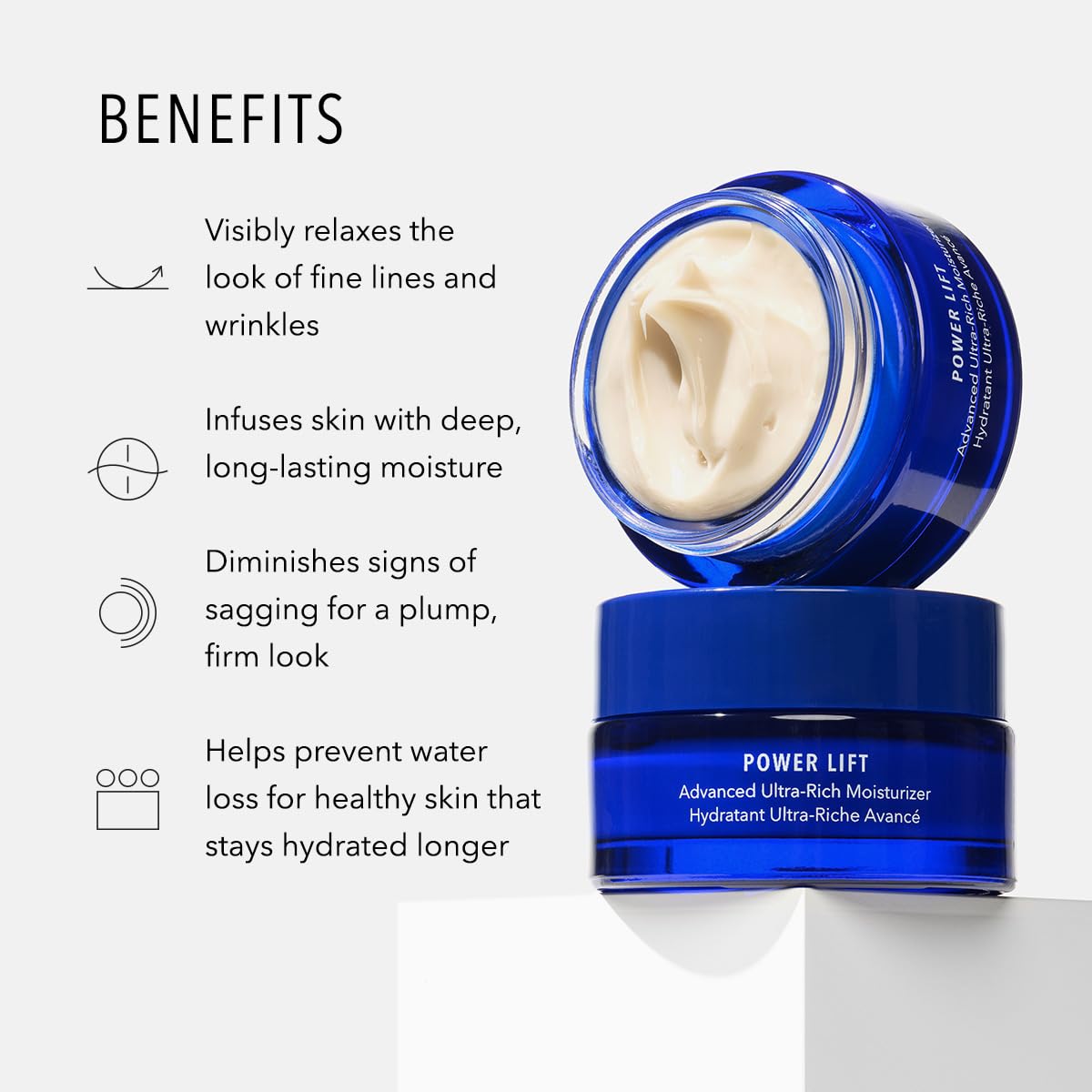 HydroPeptide Power Lift, Advanced Anti-Wrinkle Ultra-Rich Face Moisturizer, 1 Ounce-GlimoraGlow