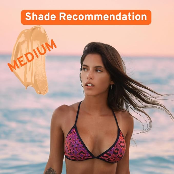 Suntegrity Tinted 5 in 1 Mineral Sunscreen for Face (SPF 30-2 oz) - Medium | BB Cream Moisturizer with Physical UVA/UVB Broad Spectrum Protection | Safe for Sensitive Skin-GlimoraGlow