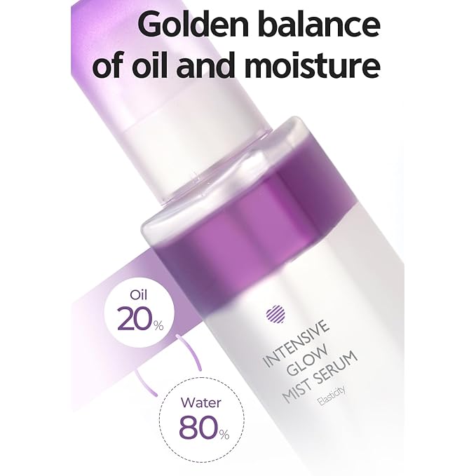 LALACHUU Glow Mist Serum – Hydrating & Soothing Face Mist Artemisia, Centella Asiatica, Evening Primrose, Korean Skin Care, Made in Korea, for Sensitive Skin (Intensive, 3.38 oz)-GlimoraGlow