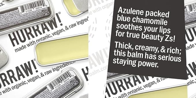 Hurraw! Black Cherry Tinted, Unscented, Moon Night Treatment Lip Balm Slim Slider Tins, 3 Pack Bundle: Organic, Certified Vegan and Cruelty Free All Natural. Bee, Shea, Soy & Palm Free. Made in USA-GlimoraGlow