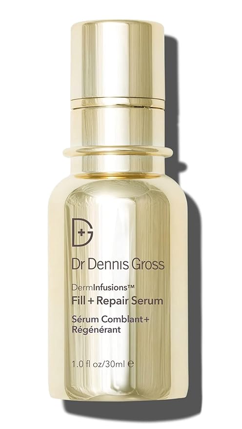 Dr Dennis Gross DermInfusions Fill + Repair Serum: Immediately Fills Lines, Plumps & Repairs, 1 oz-GlimoraGlow