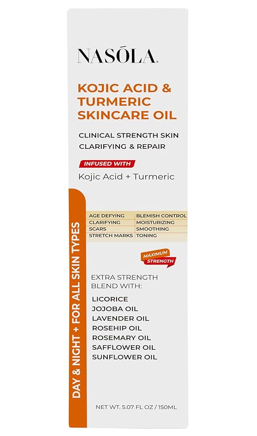 Kojic Acid Turmeric Skincare Bio Pure Oil-GlimoraGlow