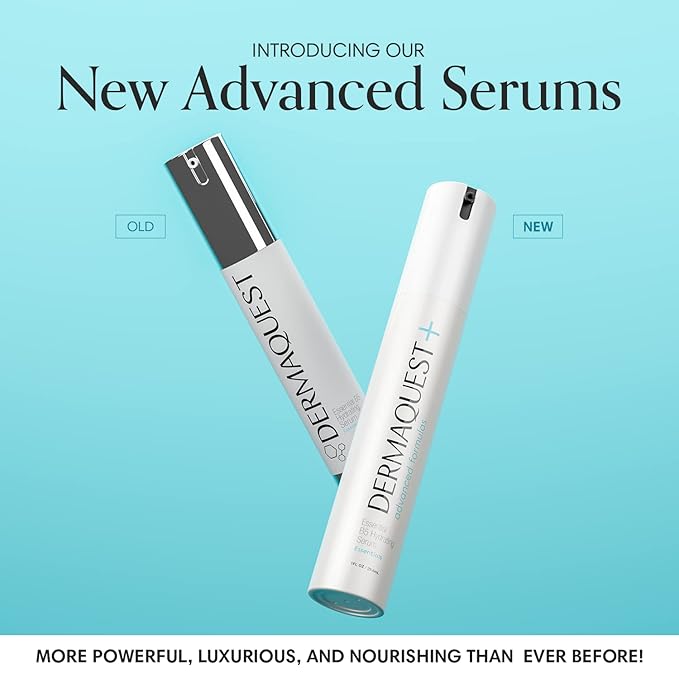 DermaQuest+ NEW Peptide Line Corrector Face Serum (1oz)-GlimoraGlow