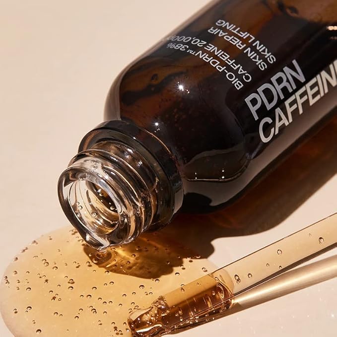 IOPE BIO-PDRN Caffeine Shot Serum | 38% Plant-Based Vegan PDRN & 20,000ppm Caffeine & Niacinamide in a Bottle, Plumping Skin, Intense Lifting and Firming, Korean Skincare, 1.01 Fl Oz-GlimoraGlow