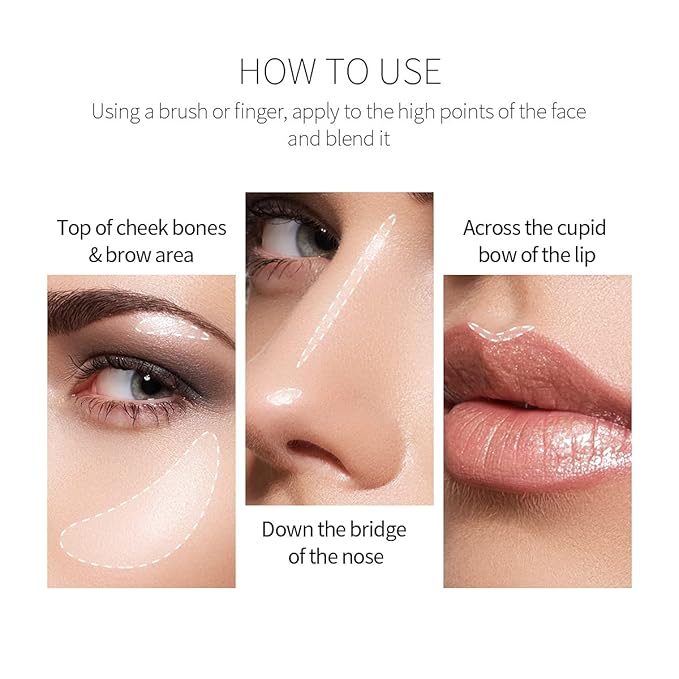 2 Pack Body Luminizer, High Gloss Waterproof Body Luminizer Glitter Face Shimmer Moisturizer Lotion Tan Cream Foundation Makeup Bronzer(103 Glistering Bronze)-GlimoraGlow