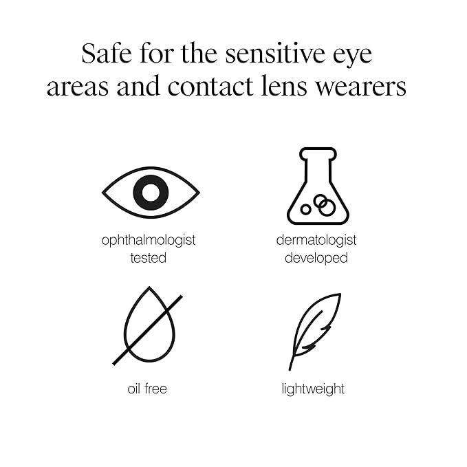 Neutrogena Gentle Oil-Free Eye Makeup Remover & Cleanser for Sensitive Eyes, Non-Greasy Makeup Remover, Waterproof Mascara Remover, Dermatologist & Ophthalmologist Tested, 8 fl. oz-GlimoraGlow