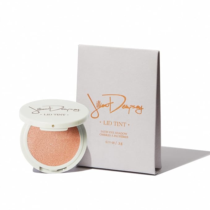 Jillian Dempsey Lid Tint: Satin Cream Eyeshadow I Easy Application for a Natural Shimmer or a Layered Matte Finish I Shell-GlimoraGlow