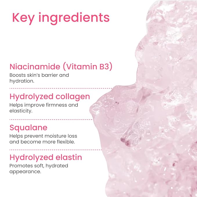 QUIA Collagen Jelly Cream – Lightweight Gel Moisturizer for Glowing, Plump Skin – With Niacinamide and Peptides – Korean Skincare for Daily Hydration-GlimoraGlow