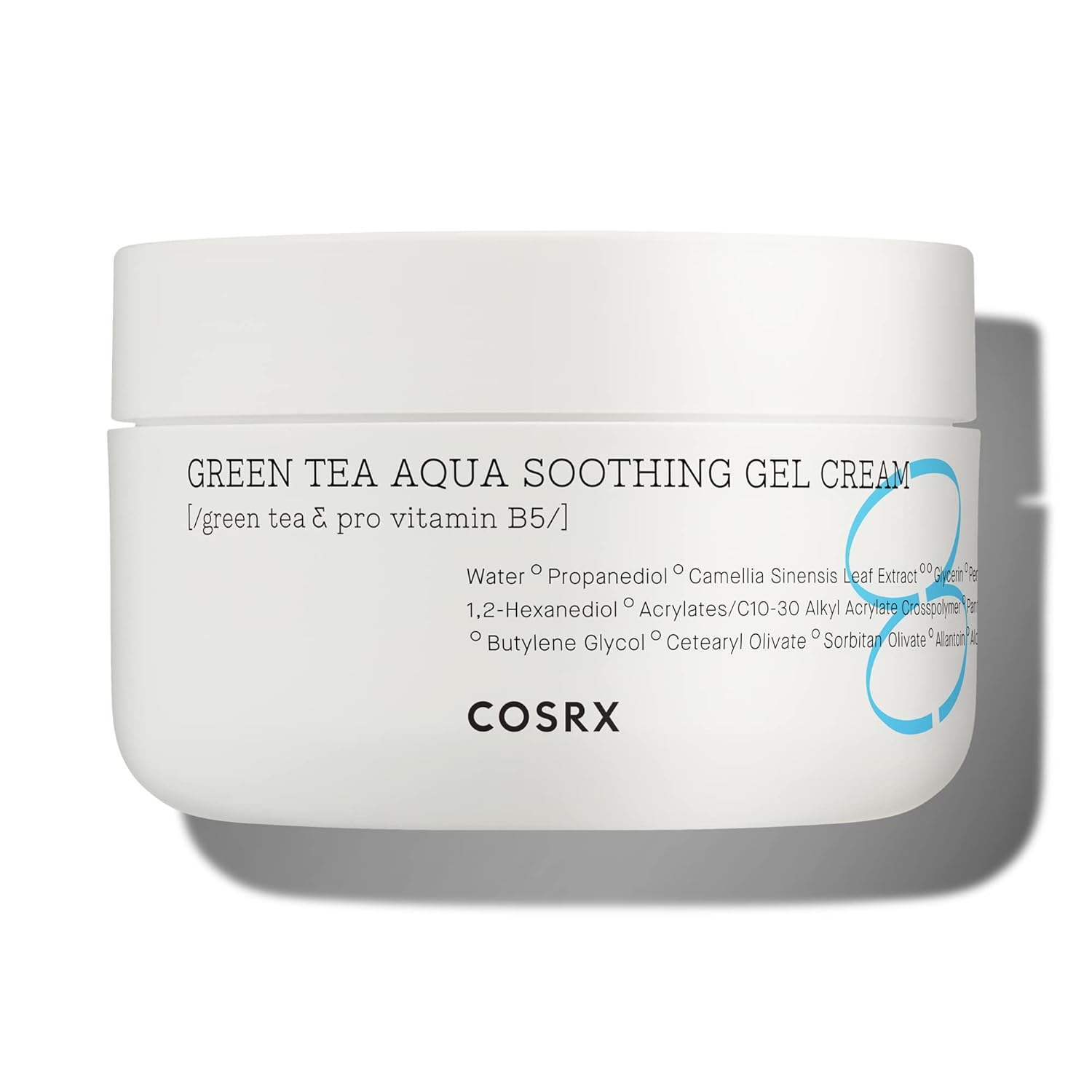 COSRX Hydrium Green Tea Aqua Soothing Gel Cream, 1.69 fl.oz / 50ml | Lightweight Daily Cream | Camelia, Aloe Gel | Korean Skin Care, No Animal Testing, Paraben Free-GlimoraGlow