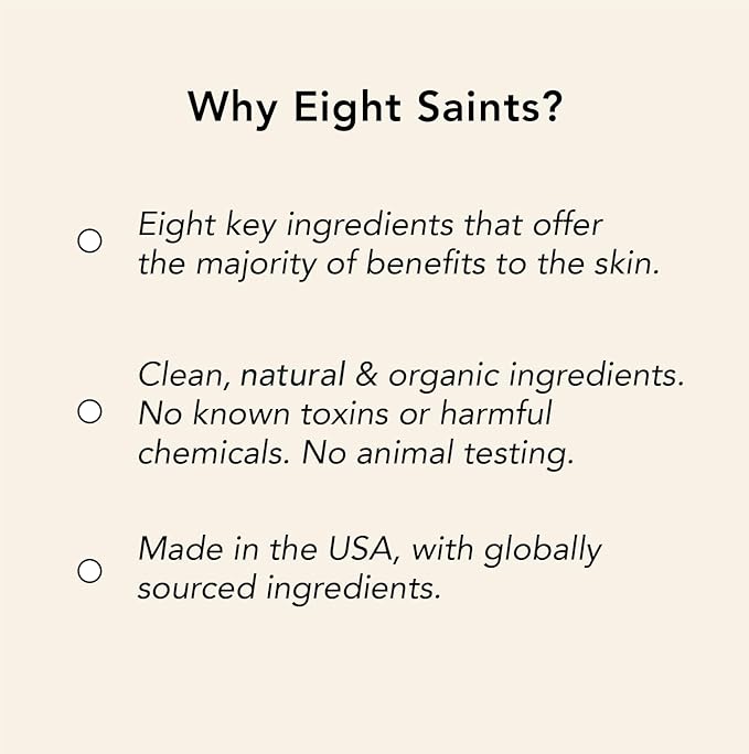 Eight Saints Chase the Sun Broad Spectrum SPF (30) Face Moisturizing Sunscreen, Natural and Organic Mineral-Base Sun Protection Daily Face Moisturizer, 2 Ounces, New Formula-GlimoraGlow