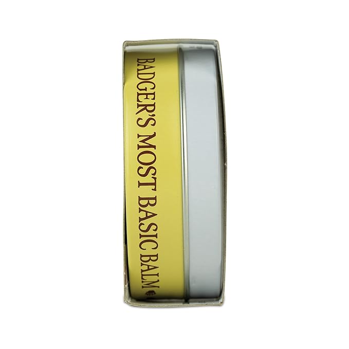 Badger - Unscented Dry Skin Balm, Sensitive Skin Balm, Moisturizing Balm for Dry Cracked Skin, Unscented Balm, Skin Moisturizer Balm, 2 oz (3 Pack)-GlimoraGlow