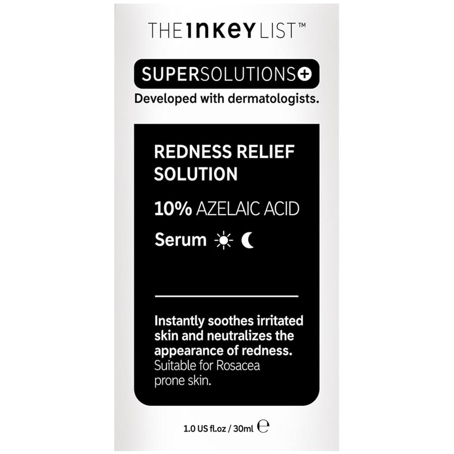 The INKEY List SuperSolutions Azelaic Acid 10% Serum, Fast-Absorbing Formula Helps Reduce Appearance of Redness and Soothes Skin, Leaves No White Cast, 1.01 fl oz-GlimoraGlow