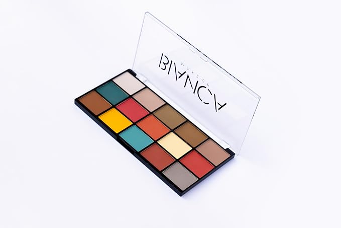 15 Colors Eyeshadow Palette | Versatile Range for Unlimited Eye Looks. (Vintage)-GlimoraGlow