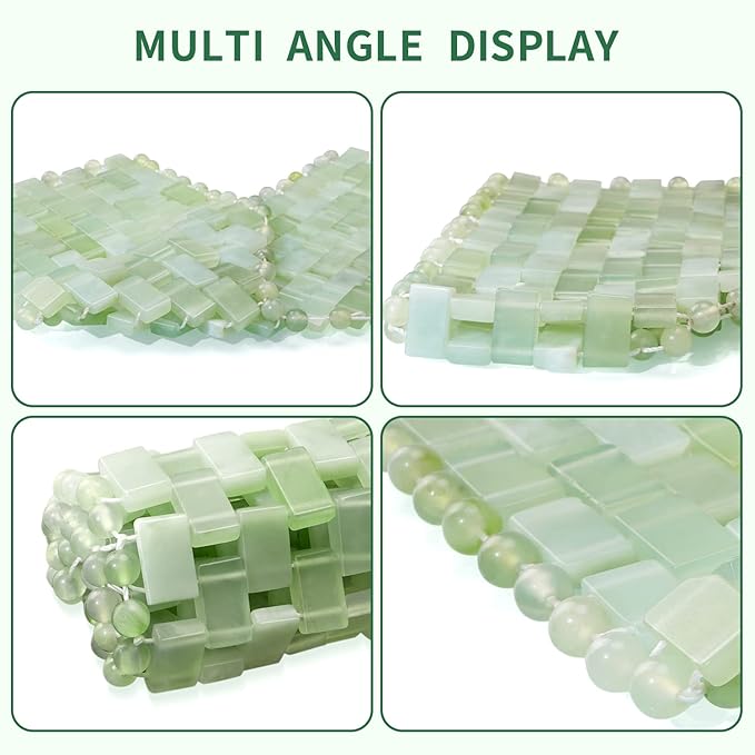 Jade Eye Mask 100% Natural Real Jade Stone Reusable Eye Mask for Hot & Cold Anti Aging，Headache and Migraine Relief Jade Mask for Women Men-GlimoraGlow