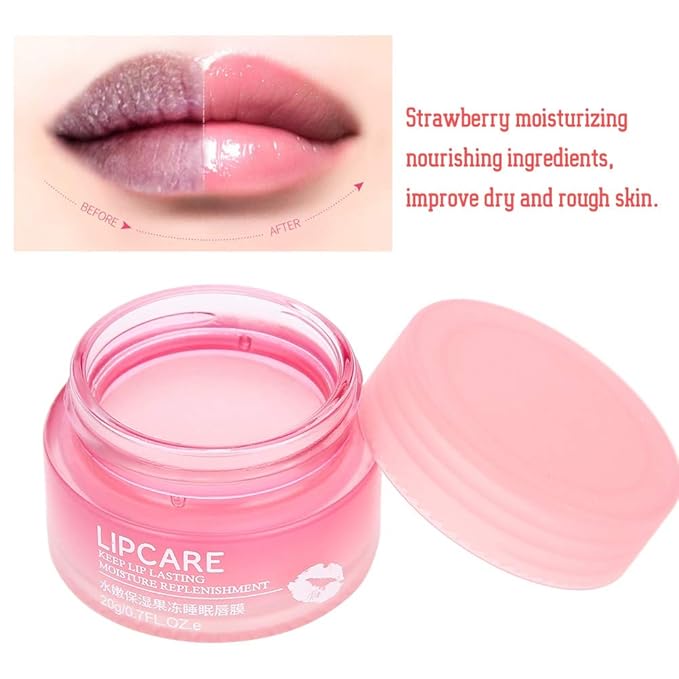 20g Lips , Moisturizing Lips Lip Lips, Lightening Lips, Delicate Lips Moisturizing Lip , Nourishing Moisturizing Lips Lines Anti Aging Lips Care-GlimoraGlow