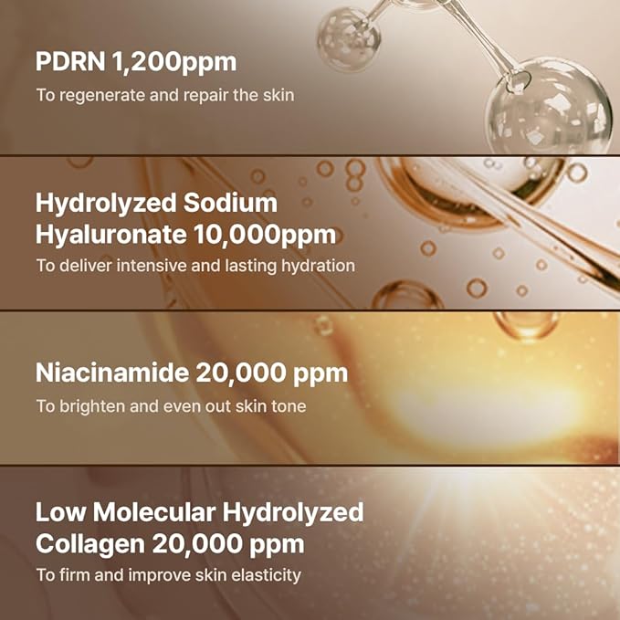 Dr. Reju-All Advanced PDRN Rejuvenating Cream 0.7oz (20g) | 99% Purity PDRN Salmon DNA, Collagen Gel Skin Repair Cream with Hyaluronic Acid & Niacinamide for Glass Skin | Night Routine Korean Skincare-GlimoraGlow