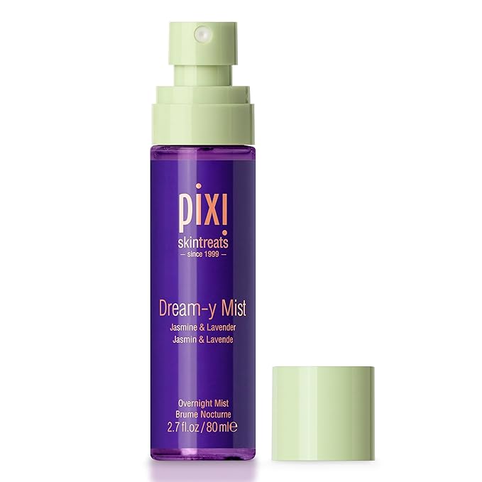 Pixi Beauty Dream-y Mist | Elixir Facial Mist | Help Hydrate & Preserve Skin with Jasmine, Lavender, Chamomile, 80ml-GlimoraGlow