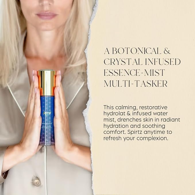 ieró Beauty Lavender, Chamomile & Frankincense Replenishing Facial Mist | Hydrating Toner | Calming, Restorative Hydrolat Essence | Strengthens Skin Barrier & Soothes Redness | Non-Comedogenic, Vegan-GlimoraGlow