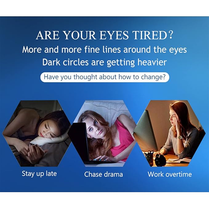 Argan Oil Eye Essence Hyaluronic Acid Anti-Wrinkle Anti-Aging Remove Eyes Pouch 25ml/0.88fl.oz-GlimoraGlow