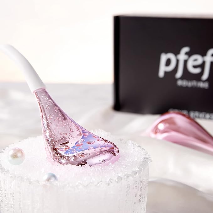 Cryo Sticks for Face, Ice Globes Cryo Globes for Facials, Esthetician Supplies Gifts, Unbreakable Stainless Steel Ice Roller Cooling Spa Balls with Storage Case-GlimoraGlow