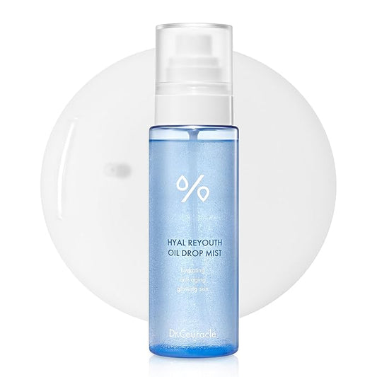 leegeehaam Dr.Ceuracle Hyal Reyouth Oil Drop Mist (125ml / 4.22 fl. oz.) - Facial Serum Mist with Hyaluronic Acid, Panthenol, Fructan, Soothing and Hydrating for All Skin Types-GlimoraGlow