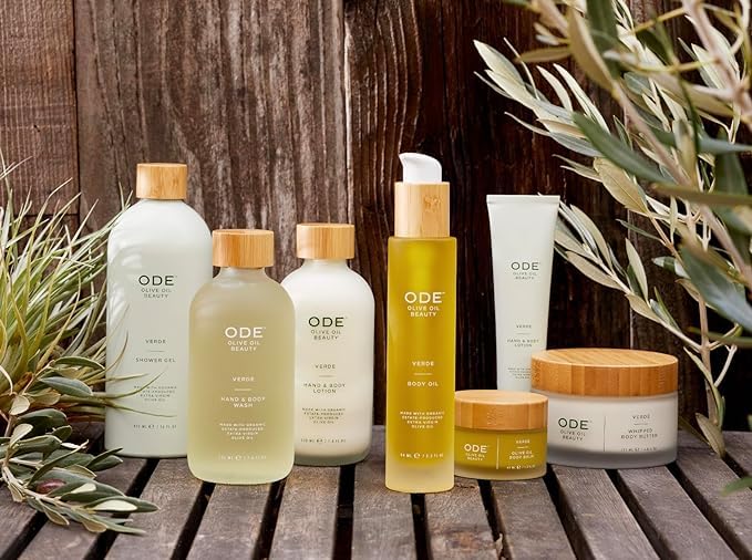 McEvoy Ranch Lavender Hand & Body Wash (2-pack) by ODE Olive Oil Beauty, Organic EVOO, California Made, Nourishing Foaming Wash-GlimoraGlow