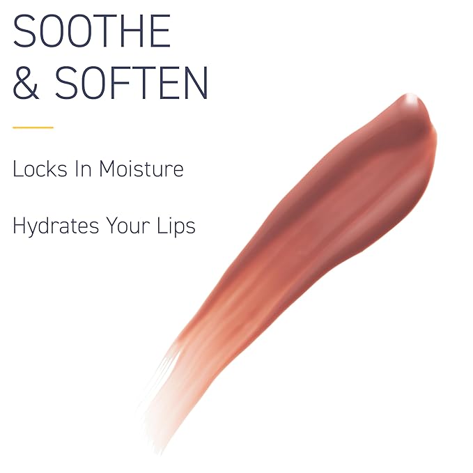 Brush On Block Sun Shine Protective Lip Oil SPF 30, Mineral Protection from UVA/UVB & Blue Light, Hydrating, Cruelty-Free, Gluten-Free, & Vegan, Fig-GlimoraGlow