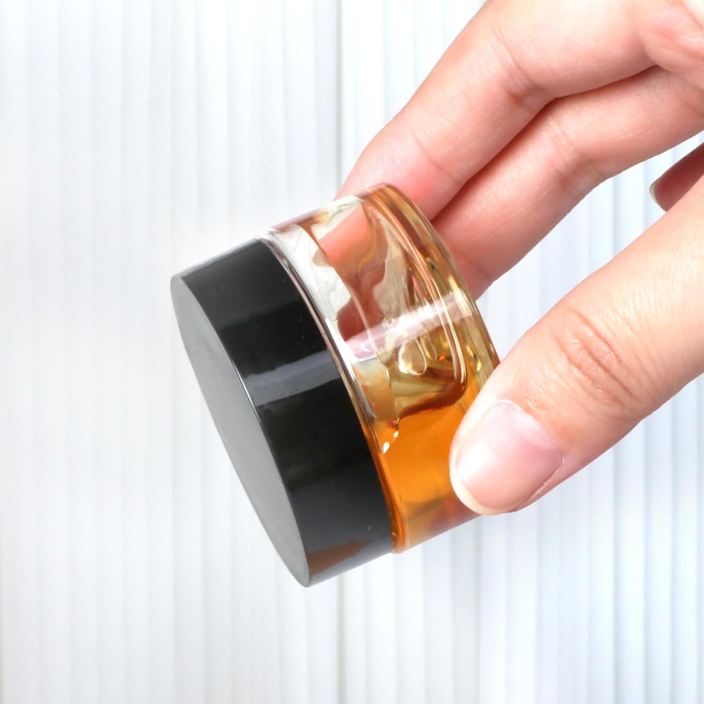 20 Pack 1oz Plastic Containers with Lids, Jars with Lids, Great for storing,lip balms, creams, ointments, cosmetics, samples-GlimoraGlow