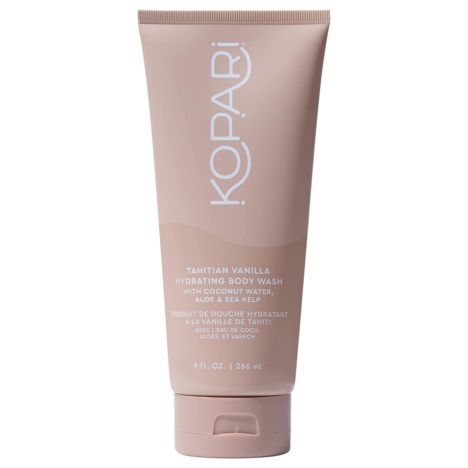 Tahitian Vanilla Hydrating Body Wash with Coconut Water, Aloe & Sea Kelp | Cleanses Without Stripping Moisture or Natural Oils | Infused with Notes of Warm Vanilla | Vegan and Cruelty-Free | 9.0 Oz-GlimoraGlow