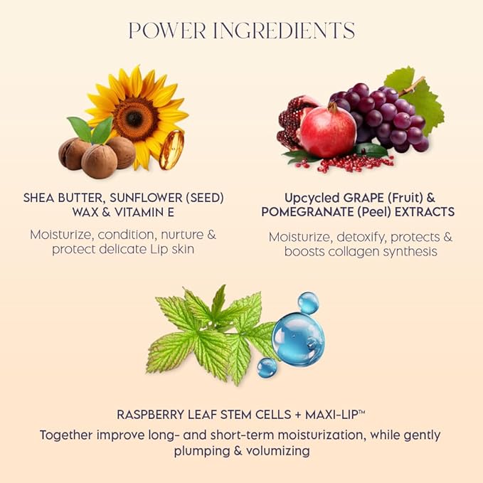 ieró Beauty Moonkissed Luminous PH Tinted Lip Balm w/Shea Butter & Vitamin E, Lip Care Moisturizer, Lip Plumper for Soft & Supple Lips, Paraben Free, Vegan, Sheer Berry w/Blue-Violet Shimmer-GlimoraGlow