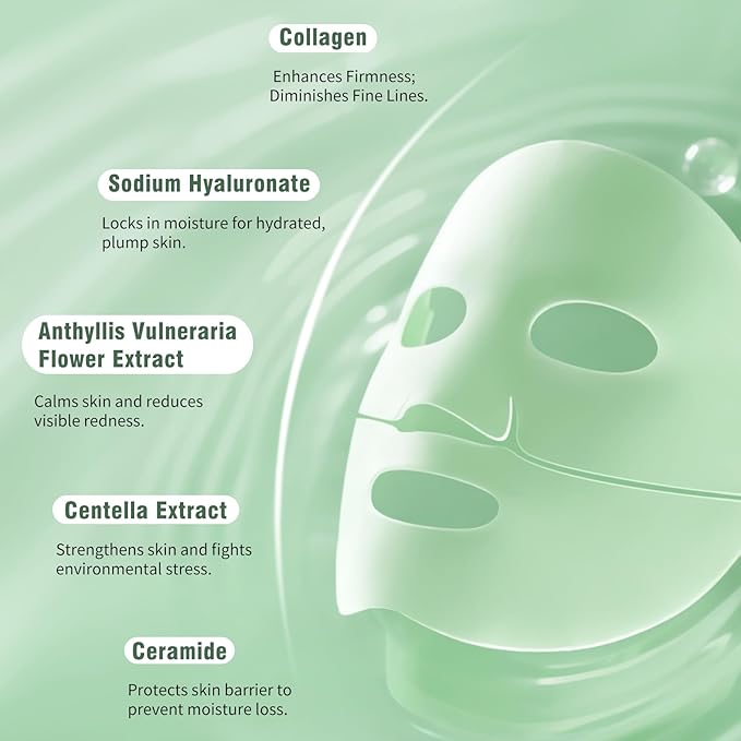 ISTON Overnight Hydrogel Face Mask for All Skin-GlimoraGlow