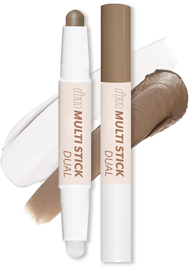 I'M MEME I'm Multi Stick Dual | Two Shade Shading and Highlighting Matte Finish | Suitable for Beginners Portable Size | 002 Cool Contouring-GlimoraGlow