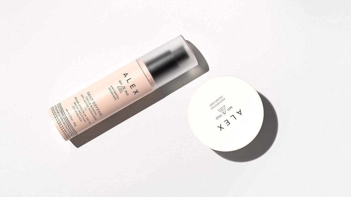 365 Age Defense Anti-Aging Anti-Pollution Moisturizer with Patented Marine Algae Extract + Hyaluronic Acid + Niacinamide | Free of Fragrances, Parabens, Oil, Dyes and Gluten | 1.7 Fl oz-GlimoraGlow