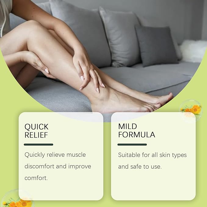 Miracle Balm, Soothing Balm for Joints, Back, Legs & Feet, Non-Greasy (3PCS)-GlimoraGlow