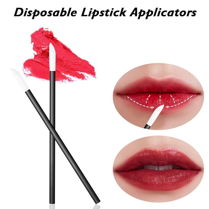 2 Styles Professional Makeup Palette with Spatula and 150 PCS Makeup Brush Kit, SourceTon Cosmetic Palette (5.9”x 3.9”) & Makeup Applicators (Mascara Wands, Lipstick Applicators, Fine Eyeliner Brush)-GlimoraGlow