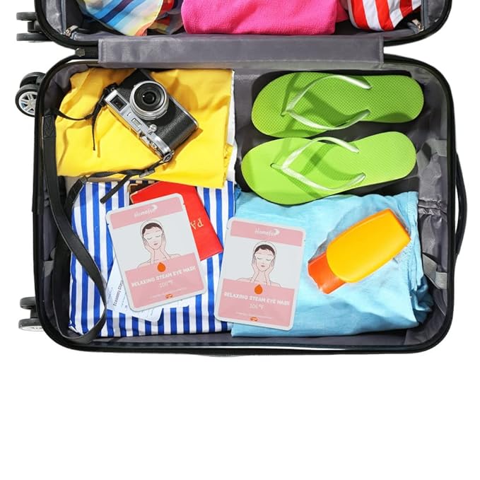 16 Pack Steam Eye Mask for Dry Eye Care - Bulk Disposable Heating Eye Mask for Dark Circles and Puffiness Relief Soothing Moisturizing Warm Eyes Care Pads Relax Therapy, Fragrance Free-GlimoraGlow