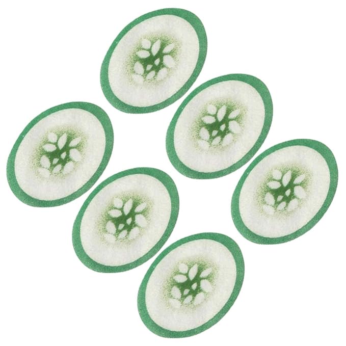100pcs Under Eye Pads Disposable Cucumber Print Non-Woven Eye Patches Eyelash Pad DIY Eye Care Tool for Home Travel and Salon-GlimoraGlow