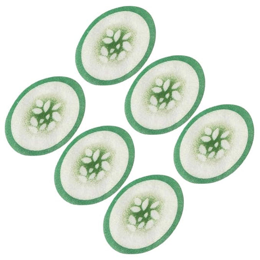 100pcs Under Eye Pads Disposable Cucumber Print Non-Woven Eye Patches Eyelash Pad DIY Eye Care Tool for Home Travel and Salon-GlimoraGlow