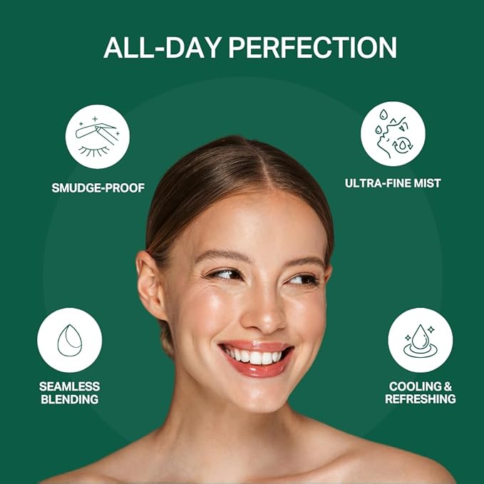 Y’OUR Silk Makeup Setting Spray: Lightweight Hydrating Face Mist; Long-Lasting, Blurring, Natural Finish. Infused with Vitamin E & Minerals, Paraben-Free. Made in USA. 4 fl. oz (118.3g)-GlimoraGlow