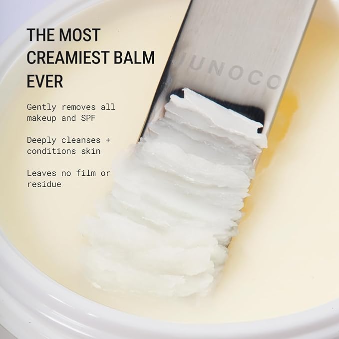 JUNO & Co. JADE Clean10 Cleansing Balm - Makeup Remover Balm - Effortlessly Removes Makeup & SPF - 2.87oz Makeup Remover Balm Full Set-GlimoraGlow
