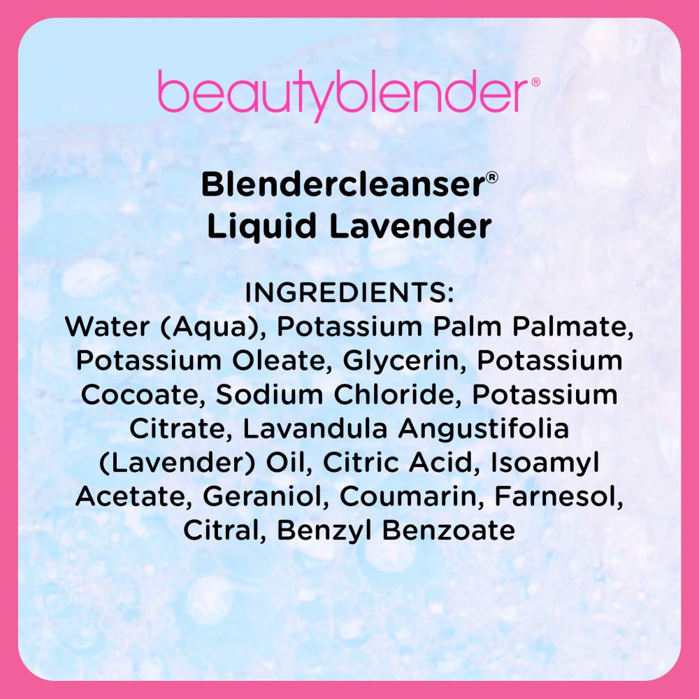 BEAUTYBLENDER Liquid BLENDERCLEANSER for Cleaning Makeup Sponges, Brushes & Applicators, 3 oz. Vegan, Cruelty Free and Made in the USA-GlimoraGlow