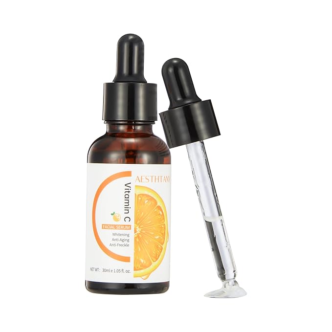 Hydrating Hyaluronic Acid Serum for Face with Vitamin C, Vitamin E | 30ml / 1.06 fl.oz | Daily Moisturizing Face Serum-GlimoraGlow