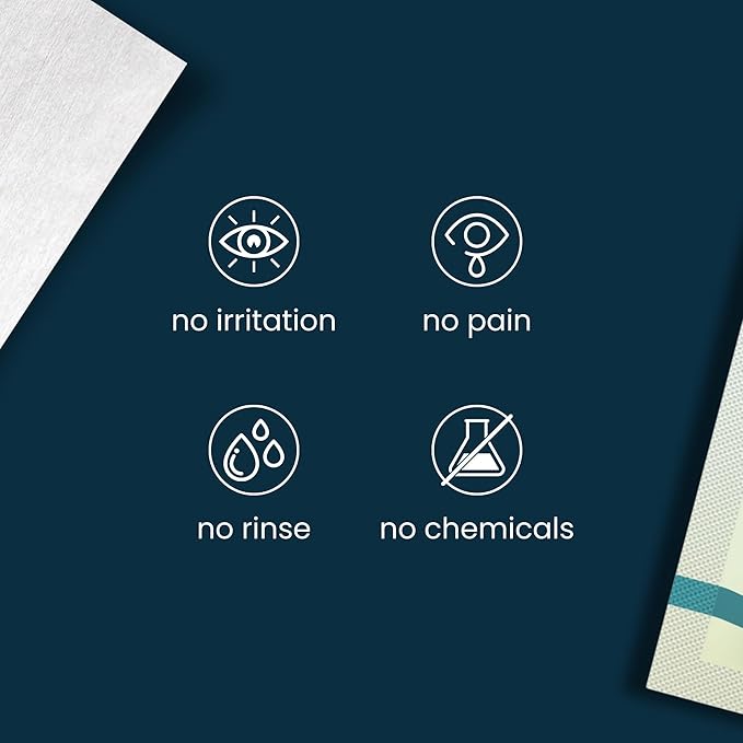 NOVEHA Tea Tree Oil Eyelid & Lash Wipes With Hyaluronic Acid, Green Tea & Chamomile For Blepharitis & Itchy Eyes, Individually Wrapped Eyelash Wipes Natural Makeup Remover & Daily Cleanser (Pack of 3)-GlimoraGlow