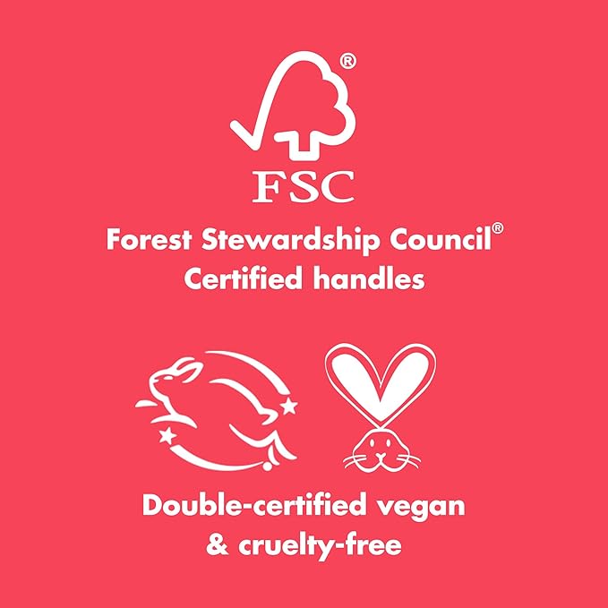 e.l.f. Complexion Perfection Brush Kit, 4-Piece Makeup Brush Set, Brushes For Foundations & Concealers, Vegan & Cruelty-Free-GlimoraGlow