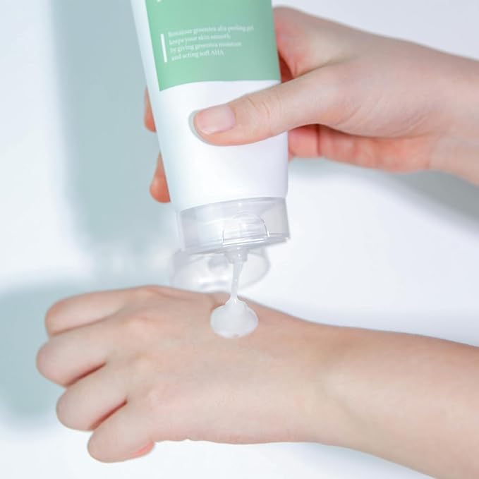 [BONAJOUR] Green Tea AHA Peeling Gel – Best Korean Vegan beauty AHA Deep Facial Exfoliating Gel 5.1Fl.oz-GlimoraGlow