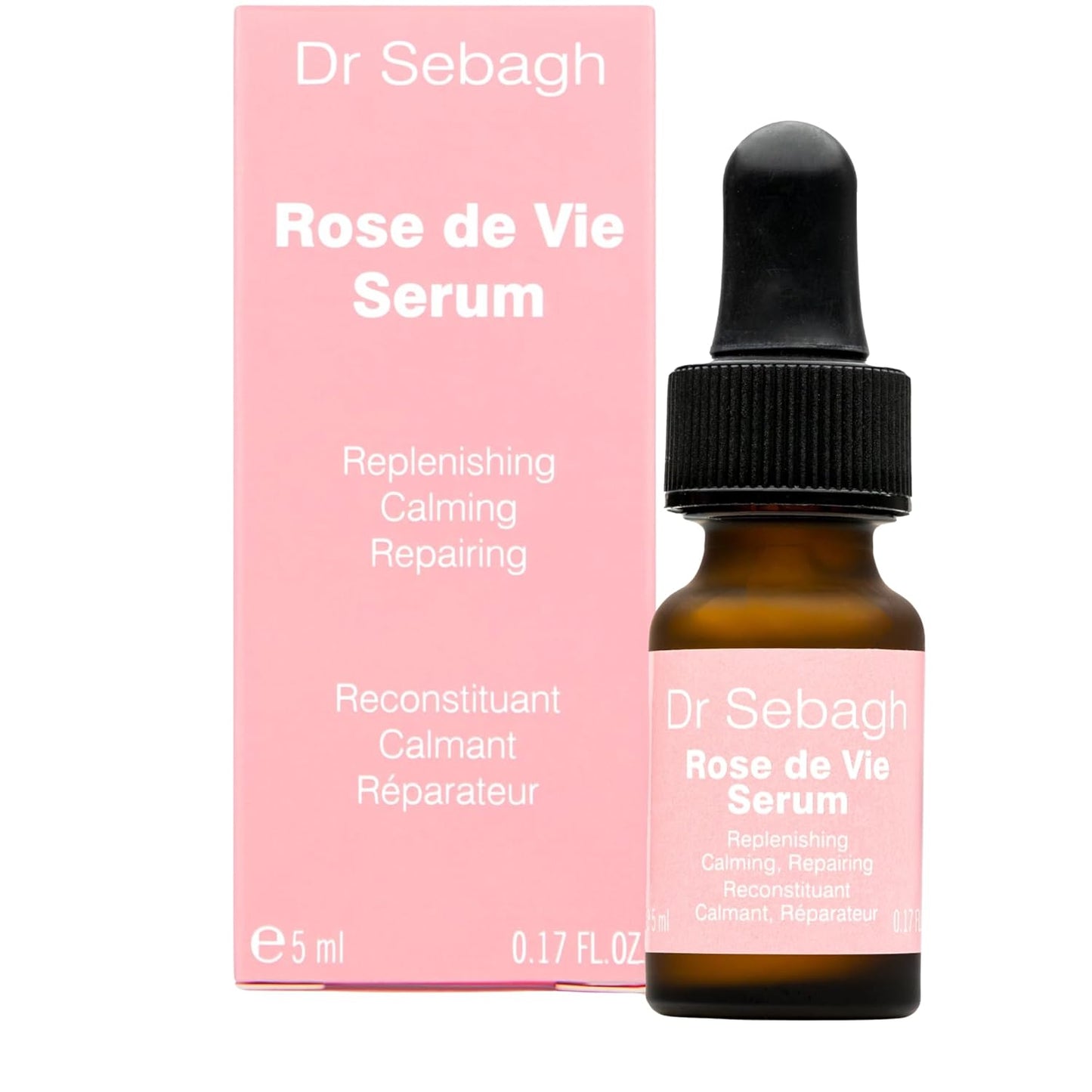 Rose de Vie Serum - 0.17 fl oz | Award-Winning Nourishing Anti-Aging Formula | Use with Dry, Mature, or Sensitive Skin | Designed to Soothe Redness & Irritation | Regenerating & Invigorating-GlimoraGlow