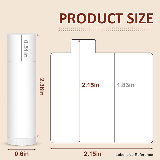 120 Pack Lip Balm Unlabeled, Natural Lip Balm Bulk Blank Tube, Personalized Lip Balm for Party Favors and Gift Basket Filling, Wedding or Baby Shower-5 Flavors-GlimoraGlow