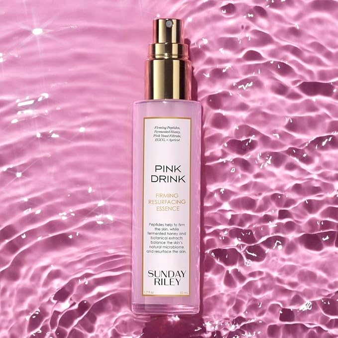 Sunday Riley Pink Drink Skin Firming Resurfacing Essence Face Mist-GlimoraGlow