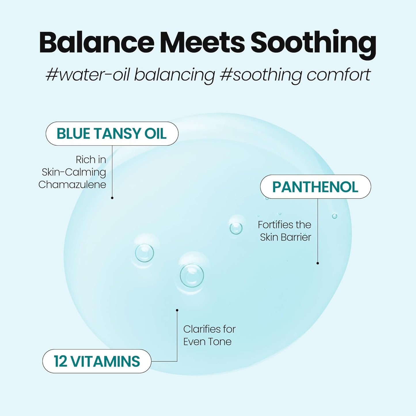 [K-Beauty] Blue Tansy Oil to Foam - All-in-One Korean Face Wash OilBased Foaming Facial Cleanser - Excess Sebum & Oil Control - Makeup Deep Cleansing Oil for All Skin Types (3.88 fl oz)-GlimoraGlow