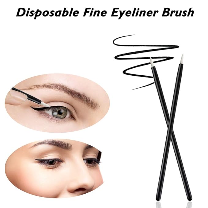 2 Styles Professional Makeup Palette with Spatula and 150 PCS Makeup Brush Kit, SourceTon Cosmetic Palette (5.9”x 3.9”) & Makeup Applicators (Mascara Wands, Lipstick Applicators, Fine Eyeliner Brush)-GlimoraGlow